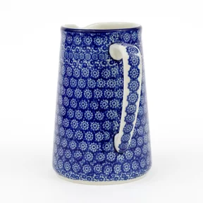 Dzbanek ceramiczny G46 1,3l <br> 2615X Kobaltowa koronka